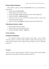 Bendri programos Windows 9x (2000, XP) darbo pagrindai 8 puslapis