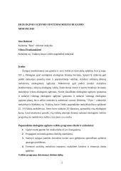 Ekologinio ugdymo ypatumai miesto ir kaimo mokyklose 2 puslapis