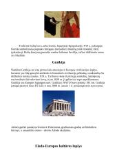 Europos kultūra: Ispanija, Graikija, Italija 3 puslapis