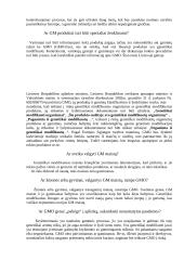 Genetiškai modifikuoti organizmai ir maisto produktai 13 puslapis