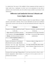 Higher education in Lithuania and Greece 8 puslapis