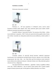 Įrengimai: Svarstyklės prekių priėmimui 3 puslapis