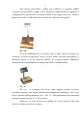 Įrengimai: Svarstyklės prekių priėmimui 4 puslapis