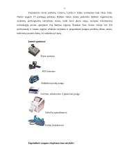 Įrengimai: Svarstyklės prekių priėmimui 6 puslapis