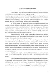 Lietuvos aukštojo mokslo integracija į Europos erdves 3 puslapis