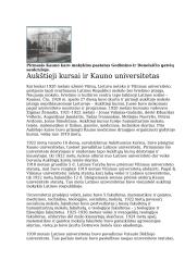 Lietuvos laimėjimai tarpukario metais: švietimas 5 puslapis