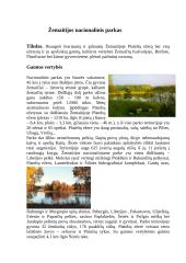 Lietuvos nacionaliniai parkai bei jų priežiūra 7 puslapis