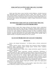 Ligonių, sergančių kvėpavimo ligomis, slauga 4 puslapis