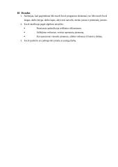 Susipažinimas su Microsoft Excel 14 puslapis