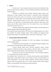 Susipažinimas su Microsoft Excel 4 puslapis