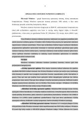 Viskas apie operacinę sistemą Windows XP 3 puslapis