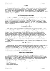 Pagrindinės DOS komandos 2 puslapis