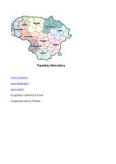 Palyginamoji Lietuvos ir Suomijos charakteristika 15 puslapis