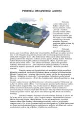 Paviršiniai, požeminiai vandenys ir vandenynai 3 puslapis