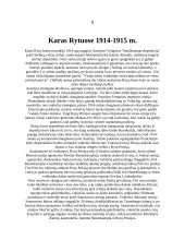 Pirmasis pasaulinis karas. Lietuvos valstybės atkūrimas 4 puslapis