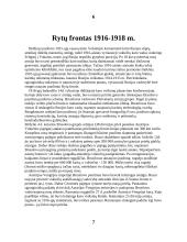 Pirmasis pasaulinis karas. Lietuvos valstybės atkūrimas 9 puslapis