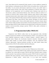 Programavimo kalba PROLOG 3 puslapis