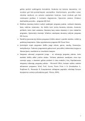 Programinė įranga bei jos tipai 7 puslapis