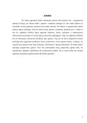Programiniai agentai (referatas) 2 puslapis