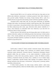 Sinchroninis mokymas Lietuvoje 8 puslapis