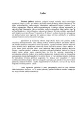 Švietimo politikos samprata ir raida Lietuvoje 3 puslapis