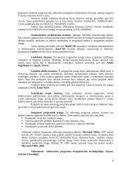 Taikomųjų programų teikiamos galimybės ir jų panaudojimas 4 puslapis
