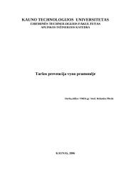 Taršos prevencija vyno pramonėje 1 puslapis
