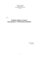 Vokiečių ordinas ir Lietuva: tarp agresijos ir krikščionybės platinimo 1 puslapis
