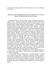 Žemaičių vaidmuo Viduramžių Livonijos žygių istorijoje 3 puslapis