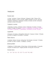 Europos kryžiažodis 8 puslapis