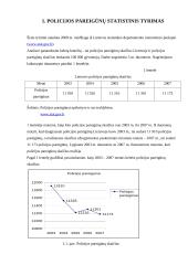 Statistinis tyrimas: Policijos pareigūnų skaičius 3 puslapis
