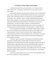 H. Kunčiaus estetika "Pijoko chrestomatijoje"