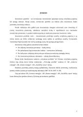 Investicinis portfelis - kelios lietuviškos įmonės 2 puslapis