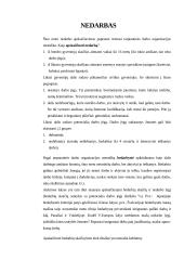 Nedarbo apskaičiavimas