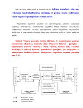 Logistinės sistemos. Logistikos organizavimas įmonėje 5 puslapis