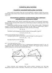 Plokščia jėgų sistema