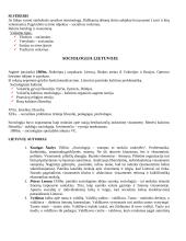 Sociologijos ryšys su kitais mokslais 6 puslapis