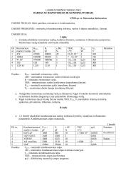 Darbas su rezistoriais ir kondensatoriais