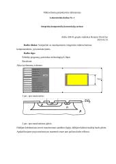 Integrinių komponenčių konstrukcijų tyrimas