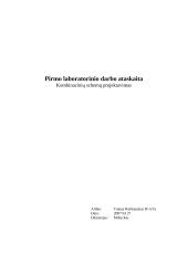 Kombinacinių schemų projektavimas