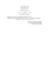 Koncentracijos nustatymas. Laboratorinių darbų technika 2 puslapis