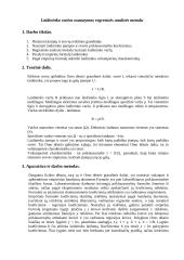 Laidininko varžos nustatymas regresinės analizės metodu