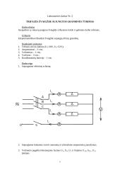 Nuolatinės srovės linijos tyrimas. Trifazės žvaigžde sujungtos grandinės tyrimas 5 puslapis