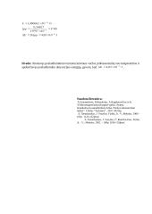 Puslaidininkių varžos priklausomybės nuo temperatūros tyrimas 2 puslapis
