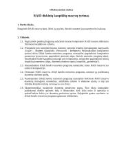 RAID diskinių kaupiklių masyvų skaičiavimai