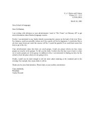 Formal letter about Russian language course