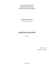 Auditas anglijoje