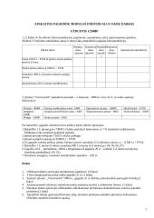 Apskaitos pagrindų modulio individualus namų darbas (su sprendimais)