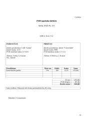 Apskaitos pagrindų modulio individualus namų darbas (su sprendimais) 14 puslapis