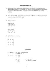 Aukštoji matematika 2 puslapis
